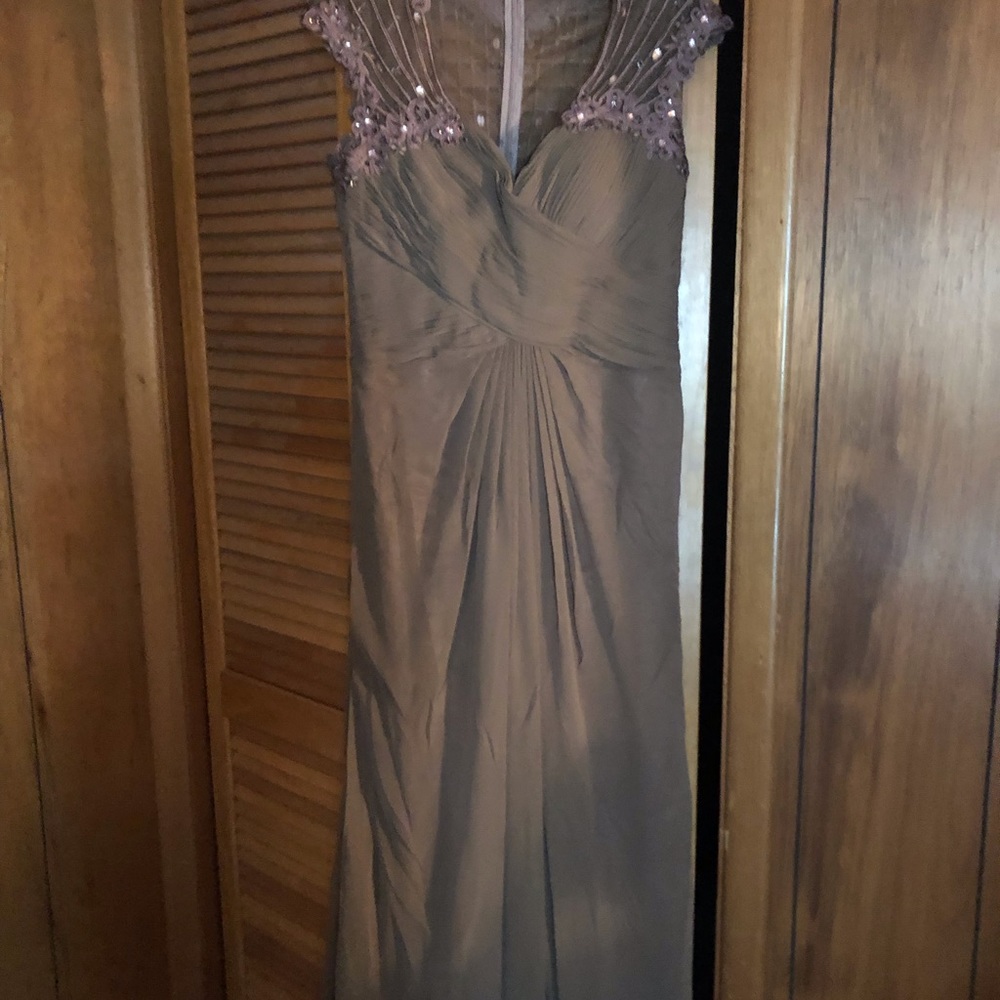 Cinderella Divine cappuccino evening gown